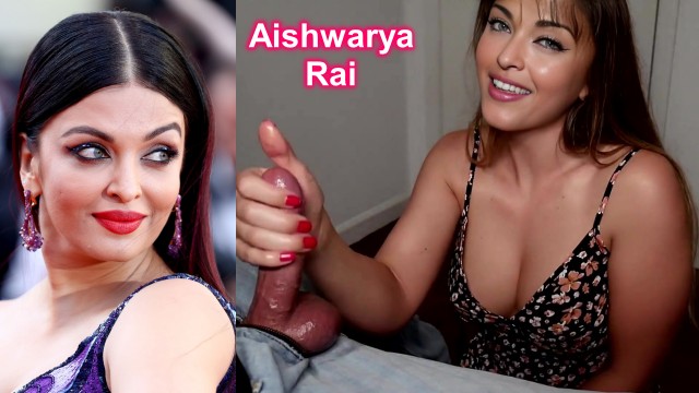 Aishwarya Rai nude without cock nipple handjob deepfake