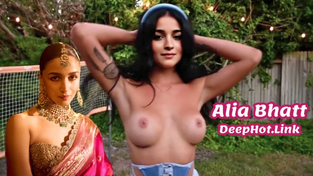 Alia Bhatt video striptease sexy ass small Bollywood outdoor