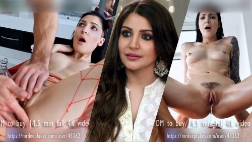 Anushka Sharma deepfake hardcore cum pussy video inside fuck