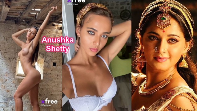 Anushka Shetty bold selfie deepfake panties photos naked bra