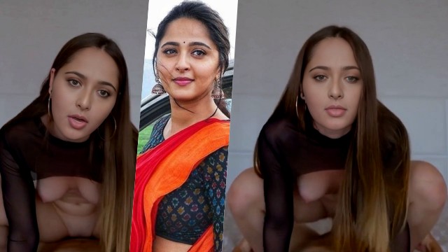 Anushka Shetty sex pov video top fucking cowgirl on deepfake