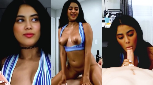 Janhvi Kapoor fingering pussy Busty nipple sex deepfake