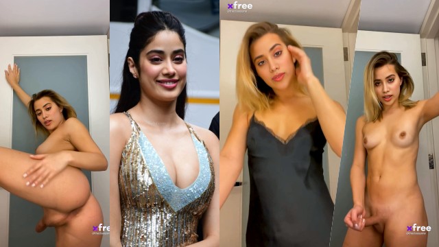 Janhvi Kapoor removing insta deepfake video handjob boobs
