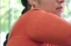 Jyothika Blows Hot in Sizzling Red Saree Dance