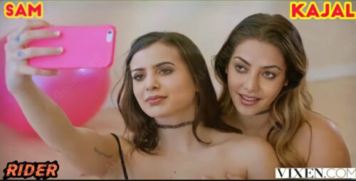 Kajal A lesbian Kitchlu naked video with threesome Akkineni