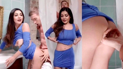 Kajal A nude sex deepfake fingering video bathroom pussy