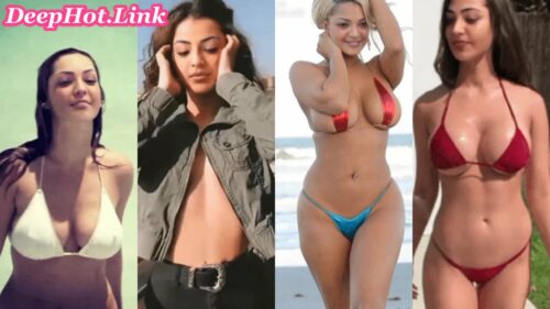 Kajal Aggarwal Sizzles in Bikini Beach Photoshoot