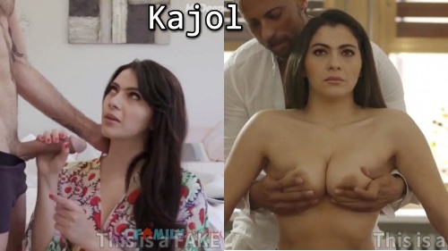 Kajol nude dick video deepfake massage handjob white boobs