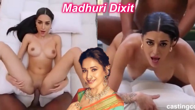 Madhuri Dixit fucking blacked doggy sex old pussy deepfake
