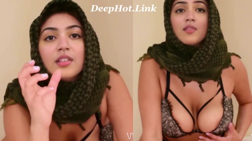 Nazriya Nazim video private deepfake hot with nude cleavage