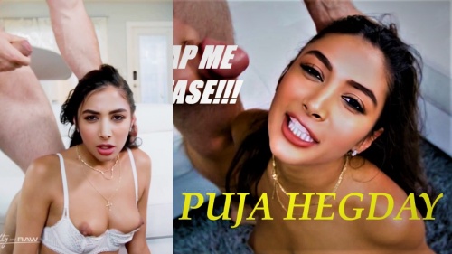 Pooja Hegde blowjob forced video deepfake couch sex fuck