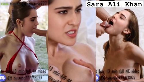 Sara Ali Khan on body naked deepfake casting mouth fucked