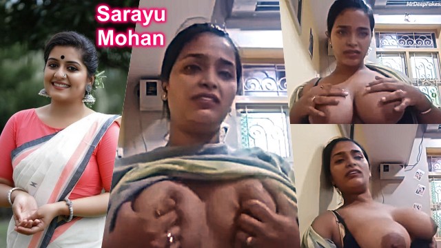 Sarayu Mohan nipple deepfake webcam boobs black pressed big