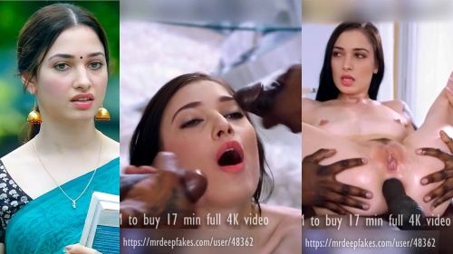Tamannaah video blacked naked deepfake body threesome sex