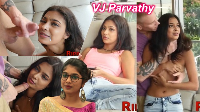 VJ Parvathy fucked face forced deepfake sex mouth boobs cum